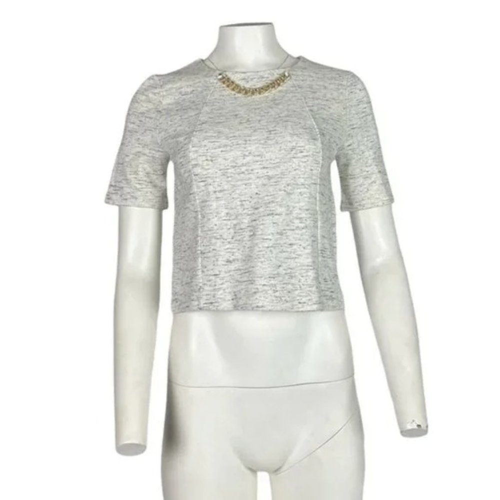Kensie Marled Sweatshirt Size XS